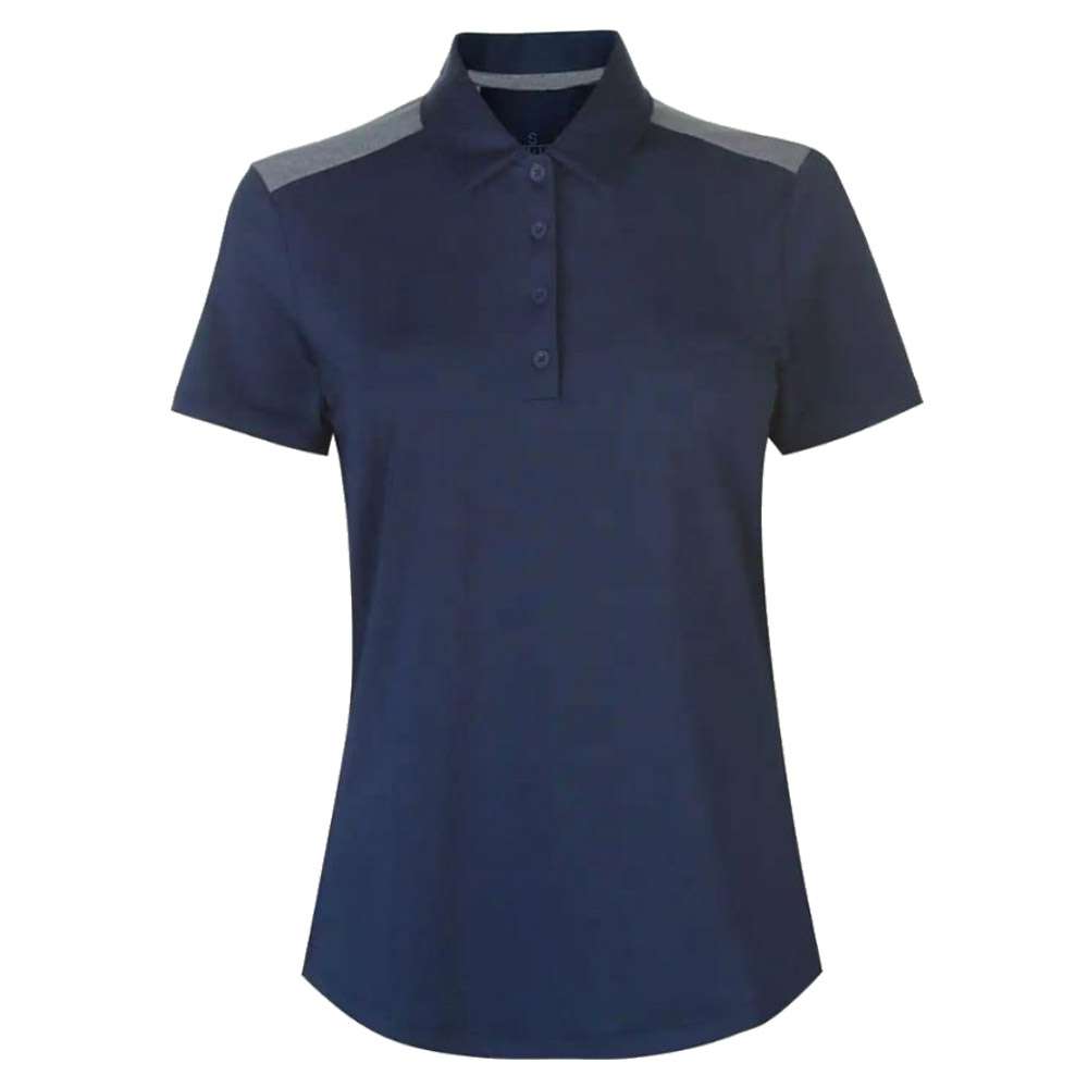 Beige and Brown Contrast Polo Shirt